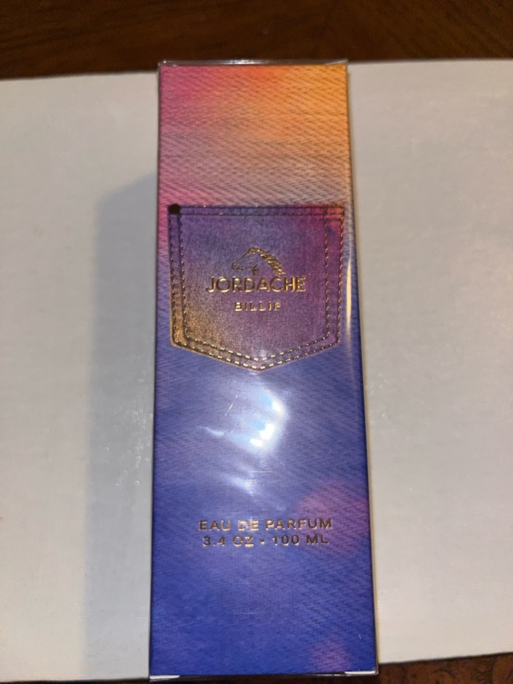 Jordache Billie Womens Eau de Parfum - Purple and Pink Gradient Box